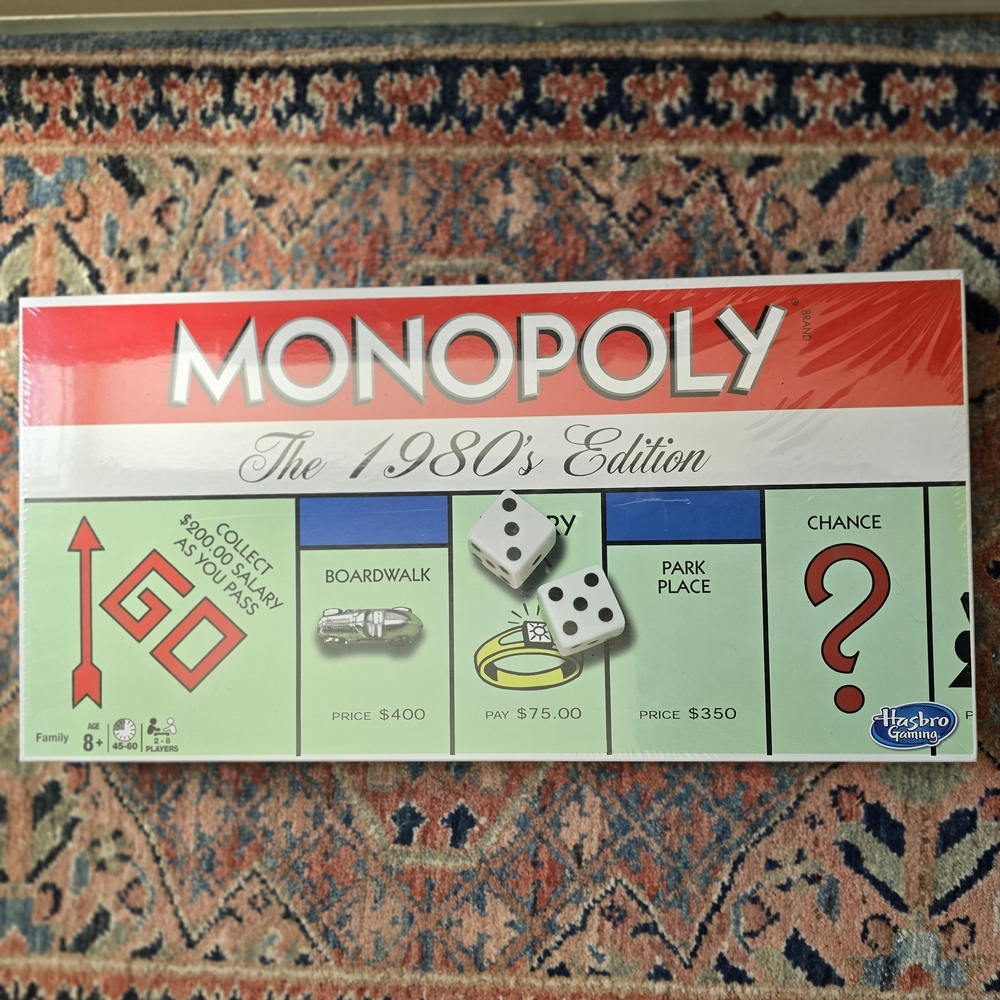 Monopoly 1980's Edition Board Game